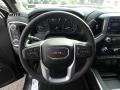 Jet Black 2020 GMC Sierra 1500 Elevation Crew Cab 4WD Steering Wheel