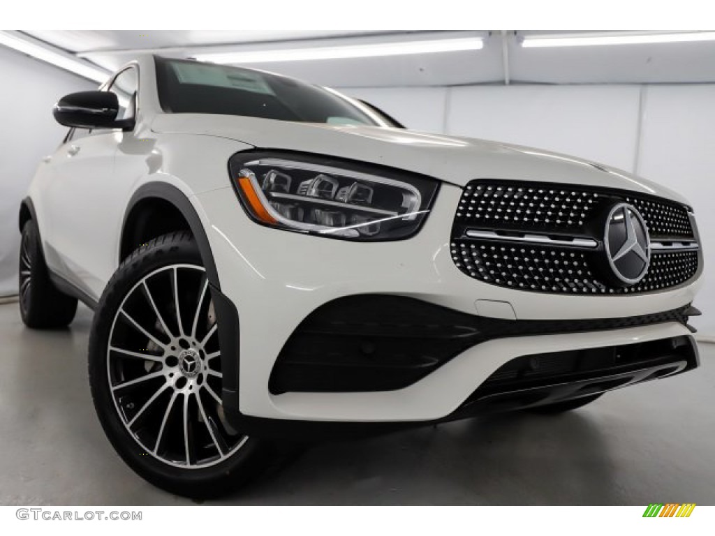 Polar White 2020 Mercedes-Benz GLC 300 4Matic Coupe Exterior Photo #136016509