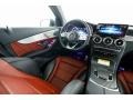 AMG Cranberry Red/Black Dashboard Photo for 2020 Mercedes-Benz GLC #136016791