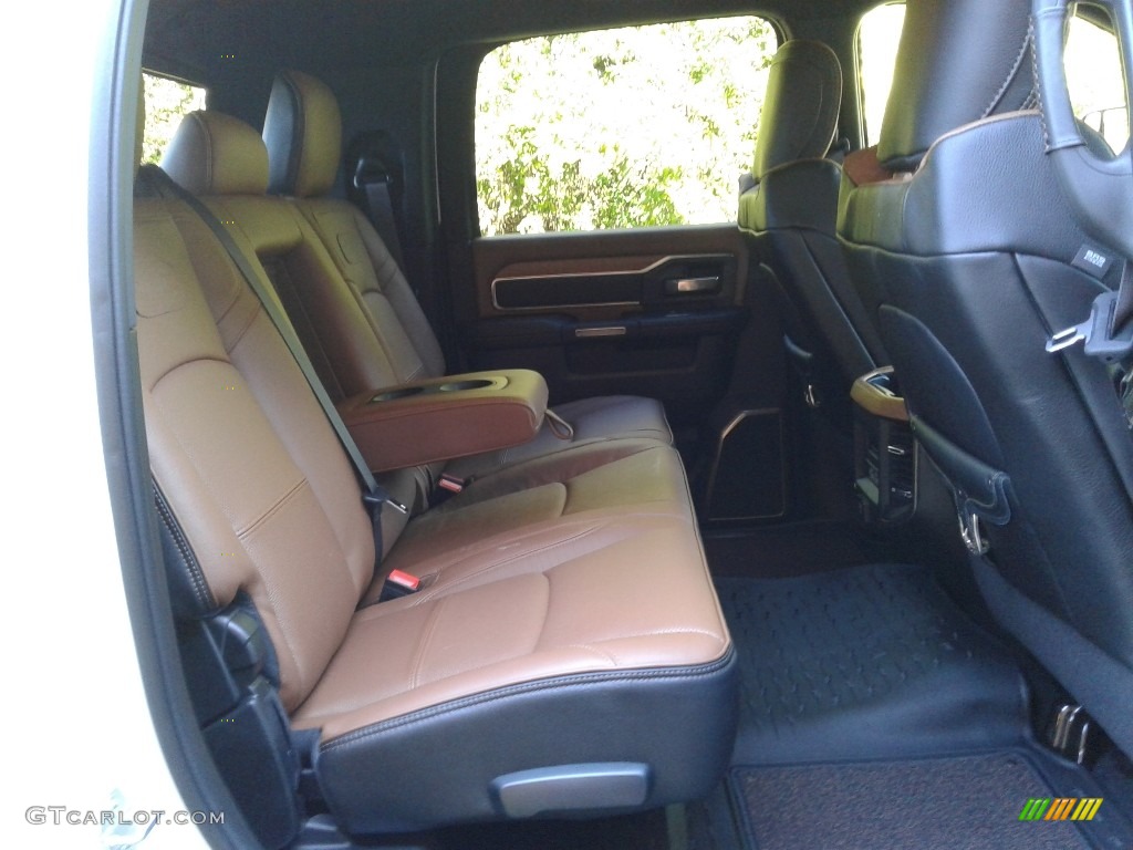 2019 Ram 2500 Laramie Longhorn Mega Cab 4x4 Rear Seat Photo #136017469