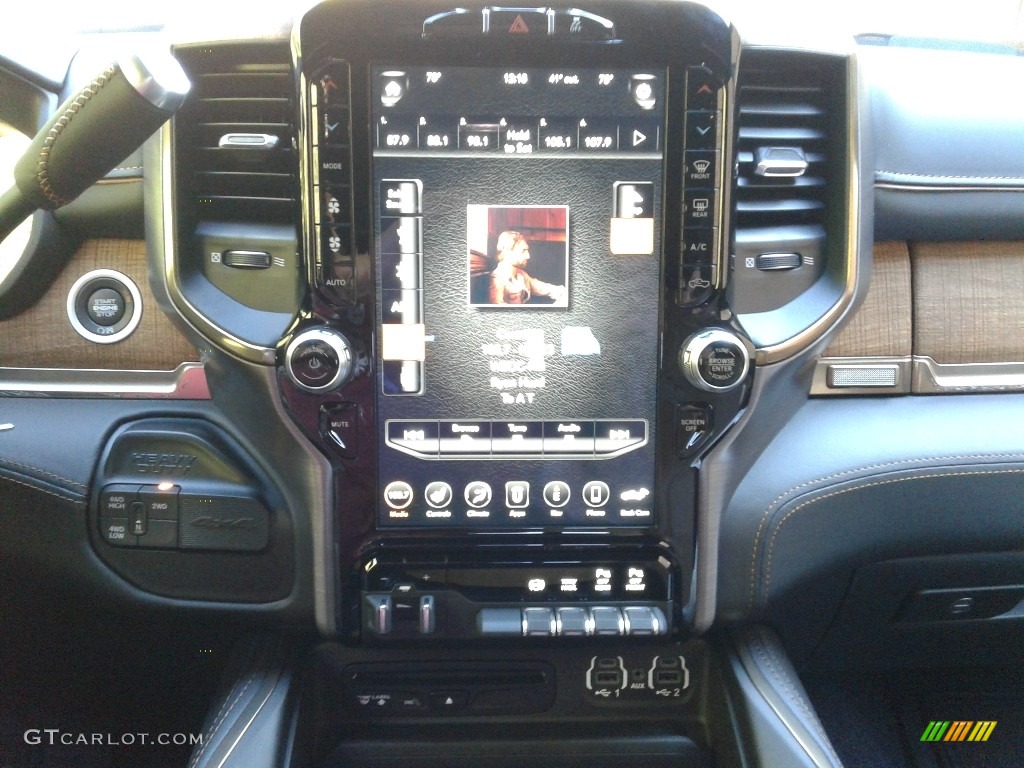 2019 Ram 2500 Laramie Longhorn Mega Cab 4x4 Controls Photo #136017580