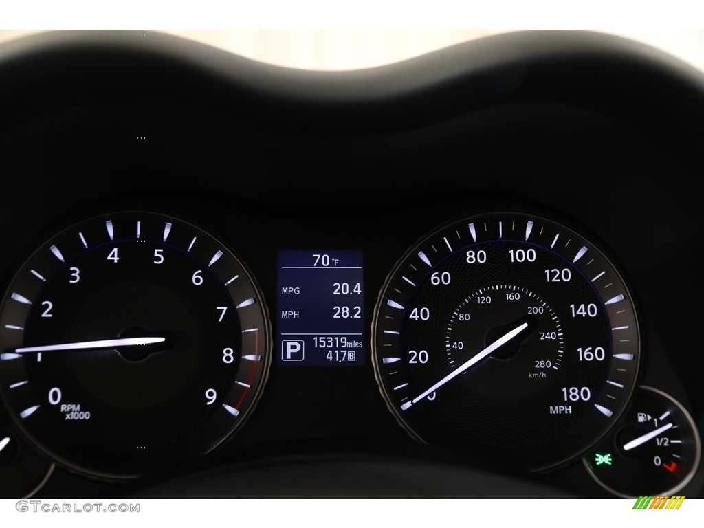 2019 Infiniti Q70 3.7X LUXE Gauges Photo #136017826