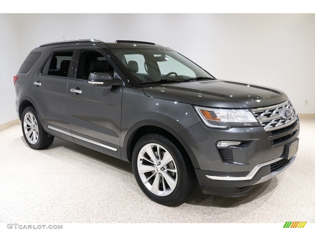 2019 Explorer Limited 4WD - Magnetic / Medium Black photo #1