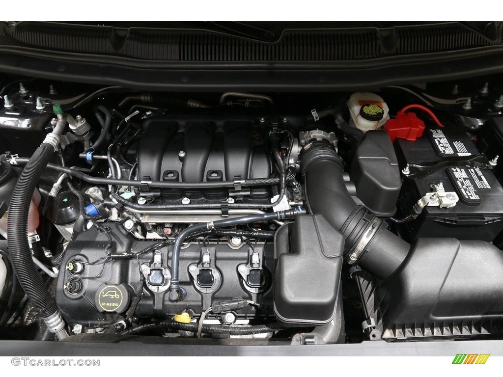 2019 Ford Explorer Limited 4WD 3.5 Liter DOHC 24-Valve Ti-VCT V6 Engine Photo #136018366
