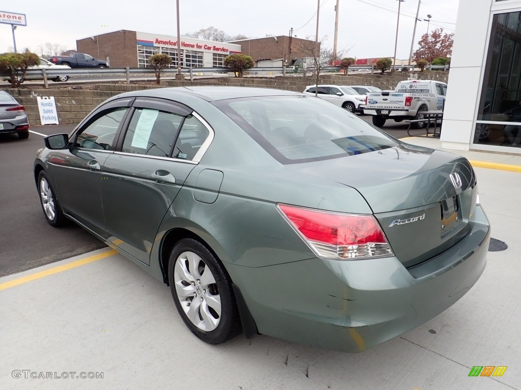 2009 Accord EX Sedan - Mystic Green Metallic / Black photo #3