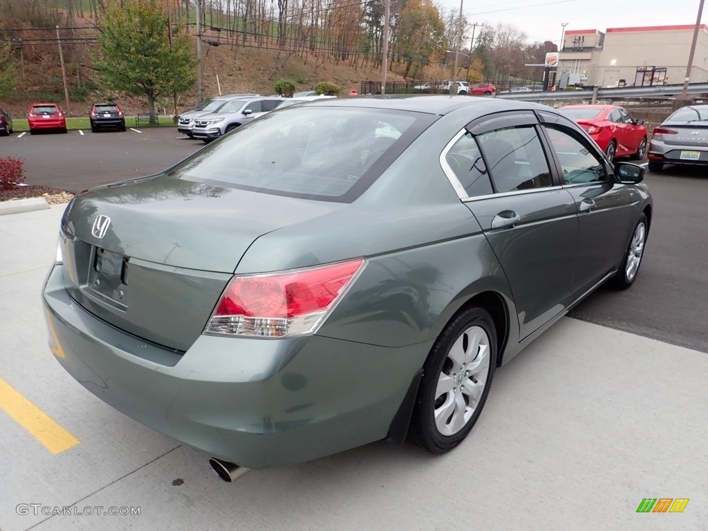 2009 Accord EX Sedan - Mystic Green Metallic / Black photo #5