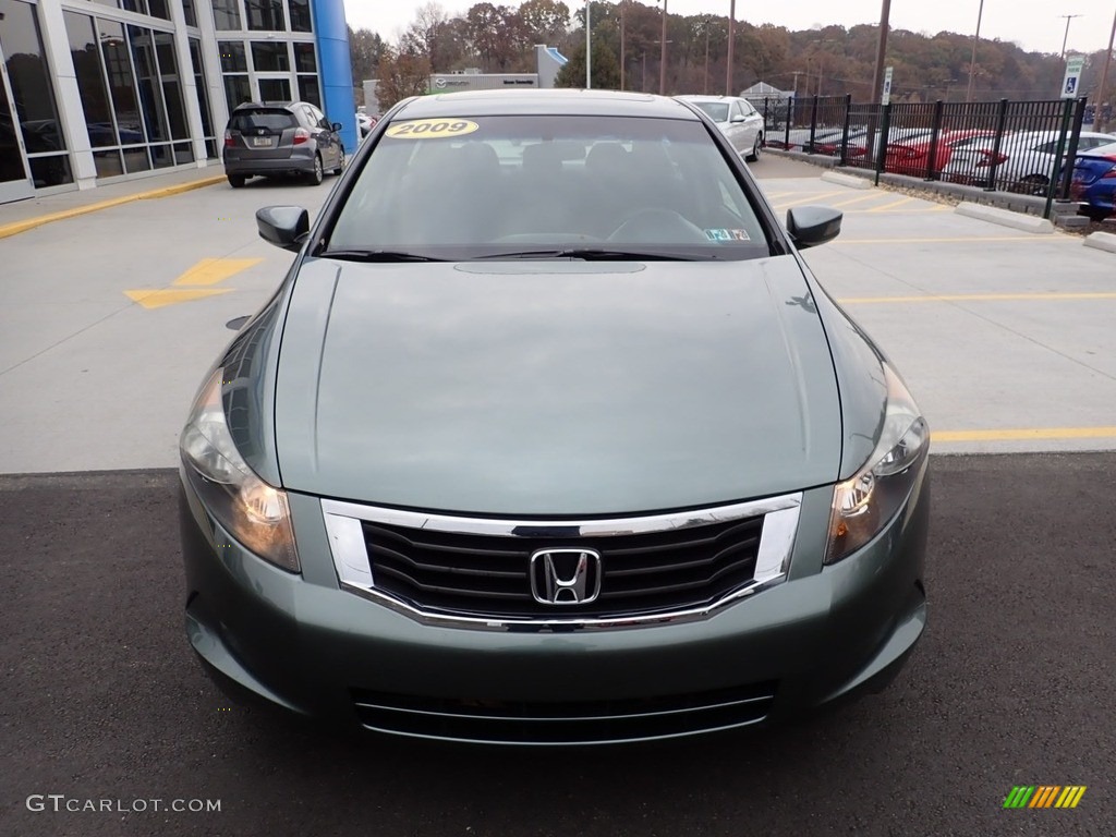 2009 Accord EX Sedan - Mystic Green Metallic / Black photo #8