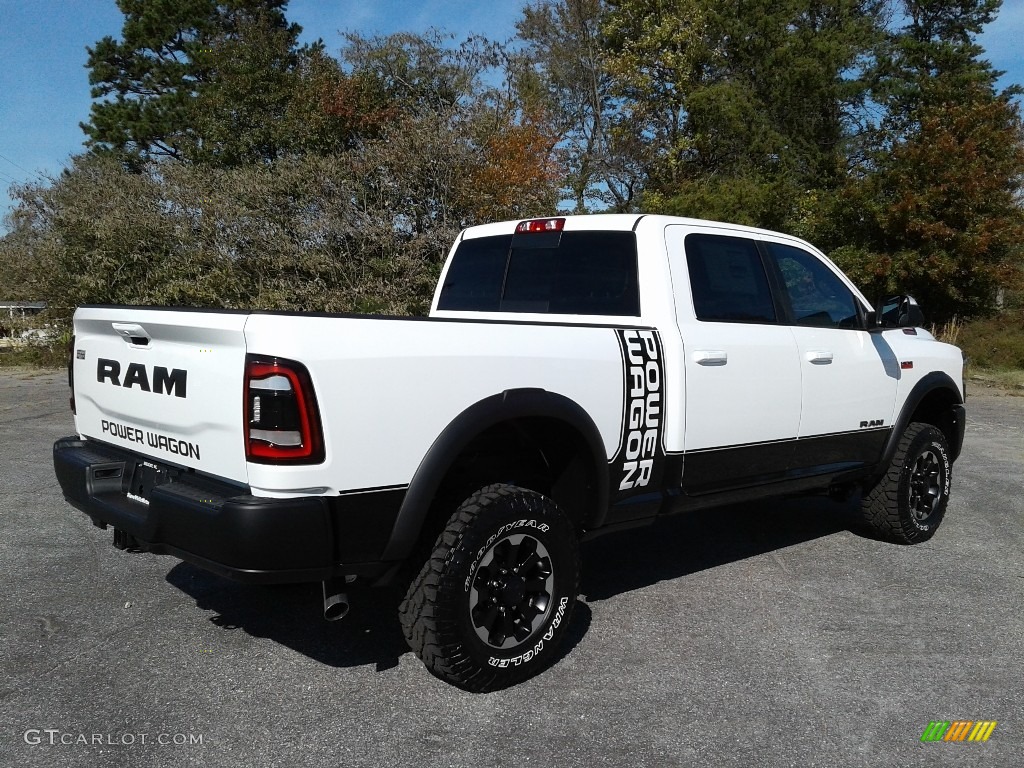 Bright White 2019 Ram 2500 Power Wagon Crew Cab 4x4 Exterior Photo #136019281