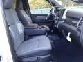 2019 Ram 2500 Black/Diesel Gray Interior Front Seat Photo
