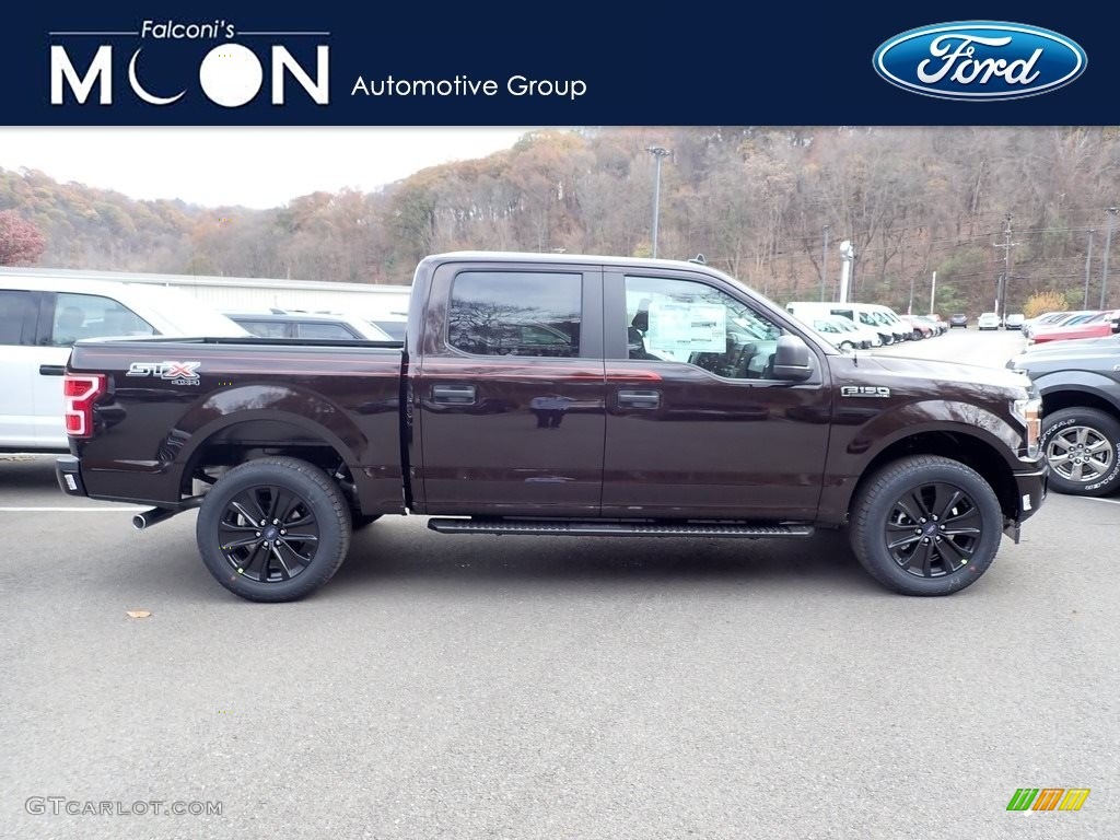Magma Red Ford F150