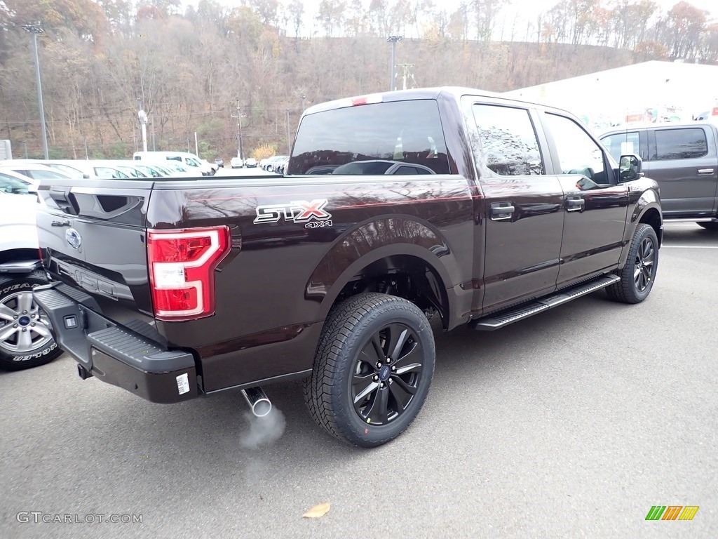 2020 F150 STX SuperCrew 4x4 - Magma Red / Medium Earth Gray photo #2