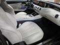 Crystal Grey/Black Front Seat Photo for 2017 Mercedes-Benz S #136020298