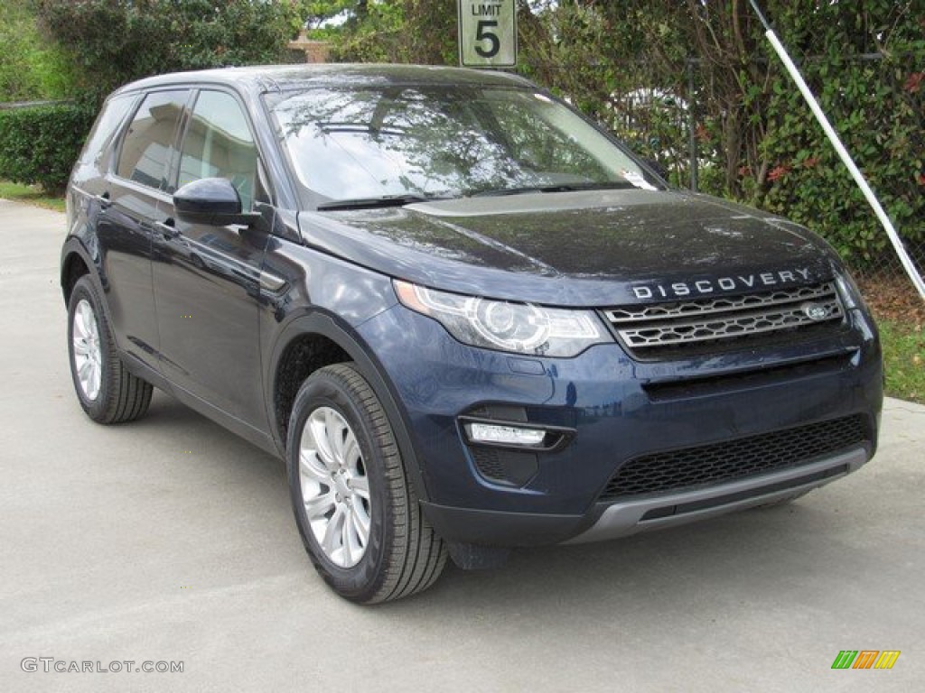 Loire Blue Metallic 2019 Land Rover Discovery Sport SE Exterior Photo #136025557