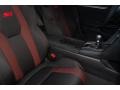 Black 2020 Honda Civic Si Sedan Interior Color