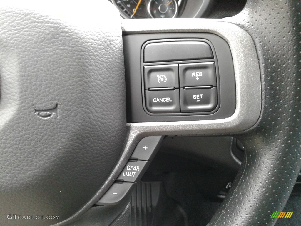 2019 Ram 2500 Tradesman Crew Cab 4x4 Black Steering Wheel Photo #136033048