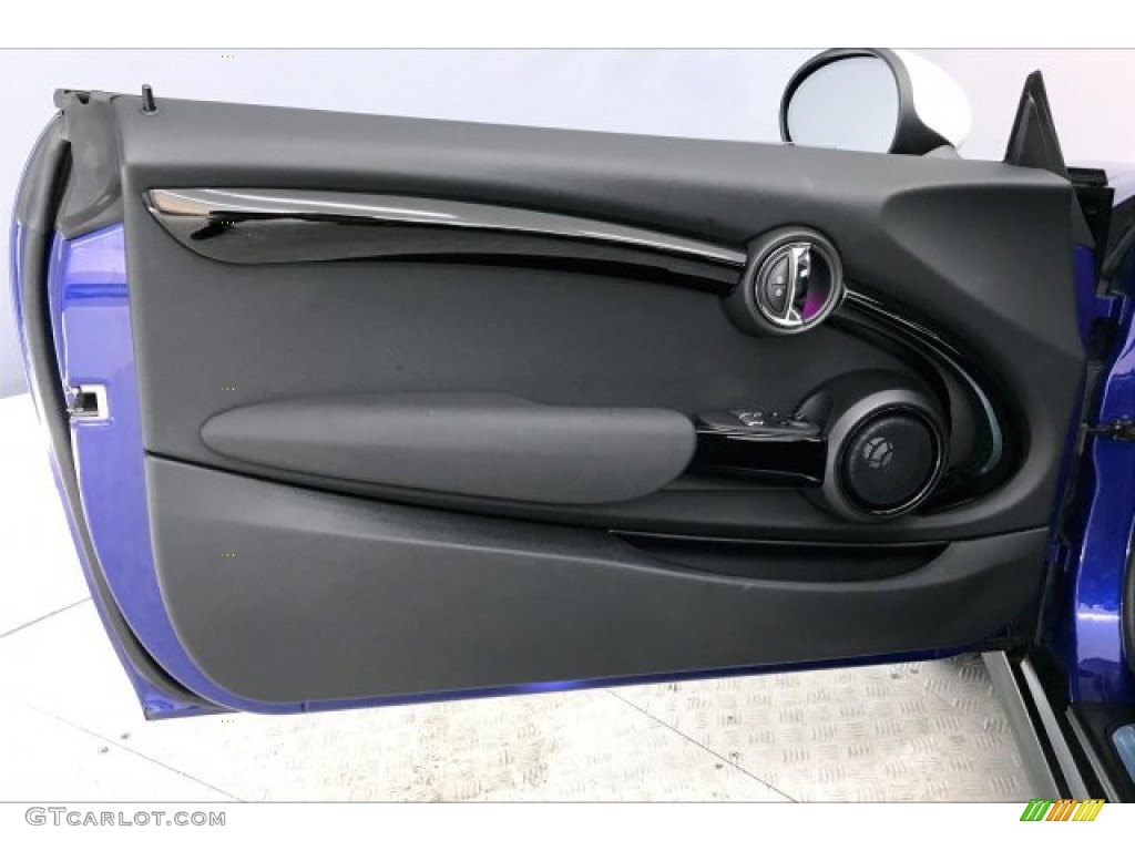 2019 Mini Hardtop Cooper 2 Door Carbon Black Door Panel Photo #136033774