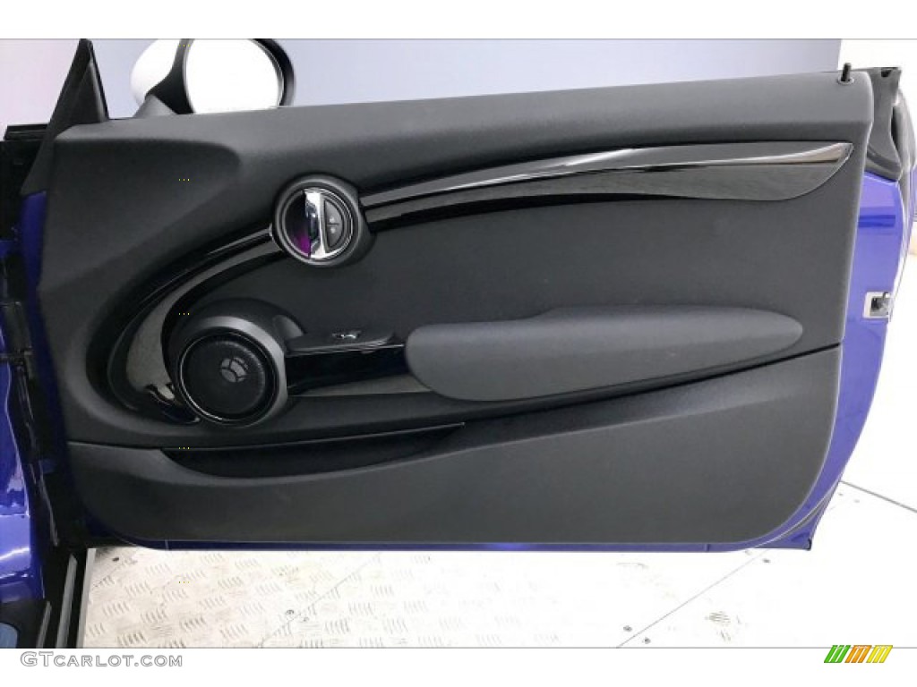 2019 Mini Hardtop Cooper 2 Door Carbon Black Door Panel Photo #136033861