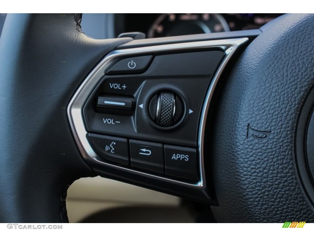 2019 Acura RDX FWD Parchment Steering Wheel Photo #136037332