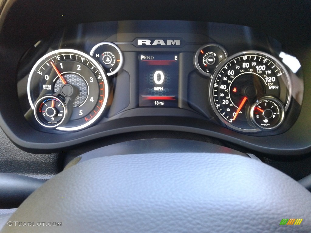 2019 Ram 3500 Tradesman Crew Cab 4x4 Gauges Photo #136038772