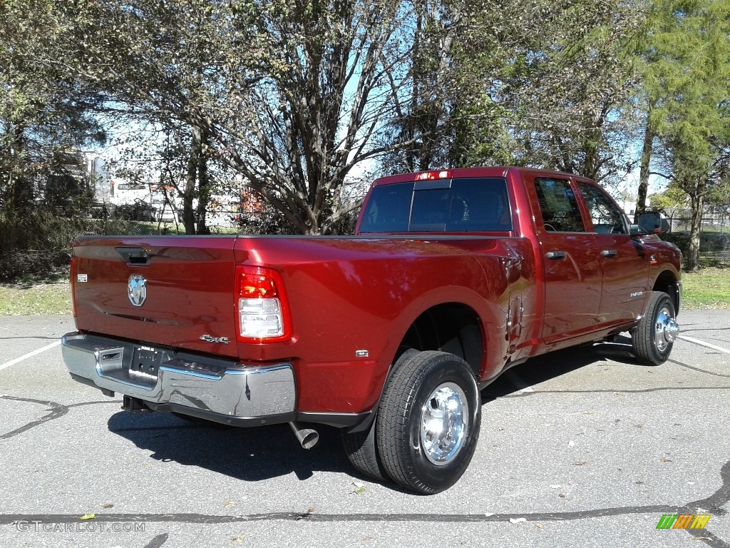 2019 3500 Tradesman Crew Cab 4x4 - Delmonico Red Pearl / Black photo #6