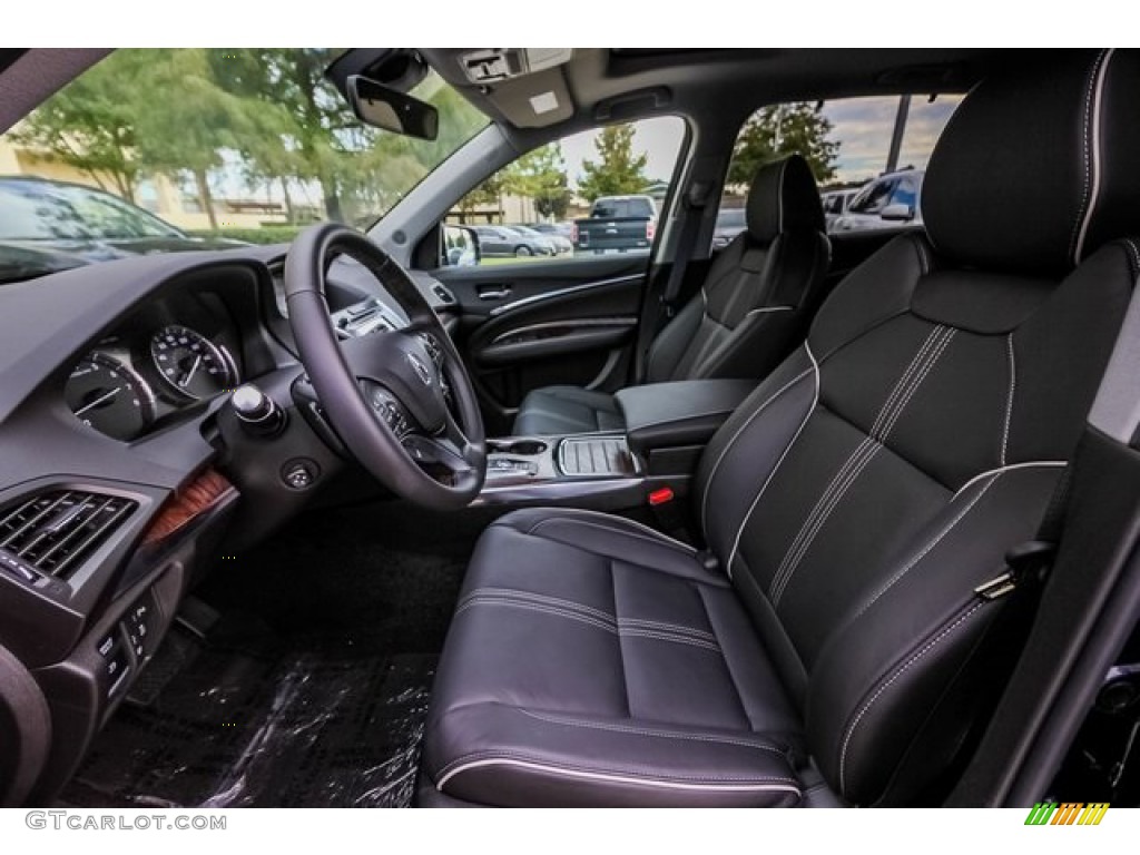 Ebony Interior 2019 Acura MDX Advance Photo #136040752