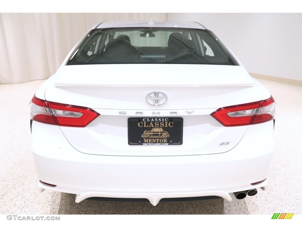 2019 Camry SE - Super White / Black photo #19