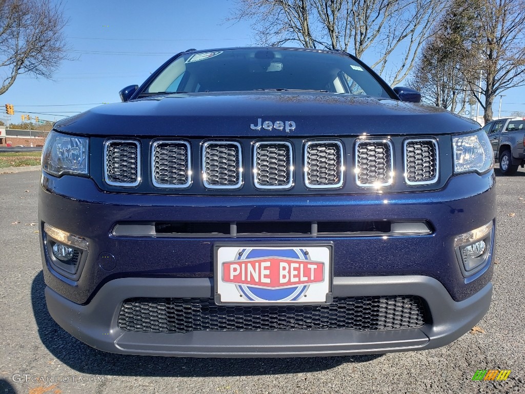 2020 Compass Latitude 4x4 - Jazz Blue Pearl / Black photo #2