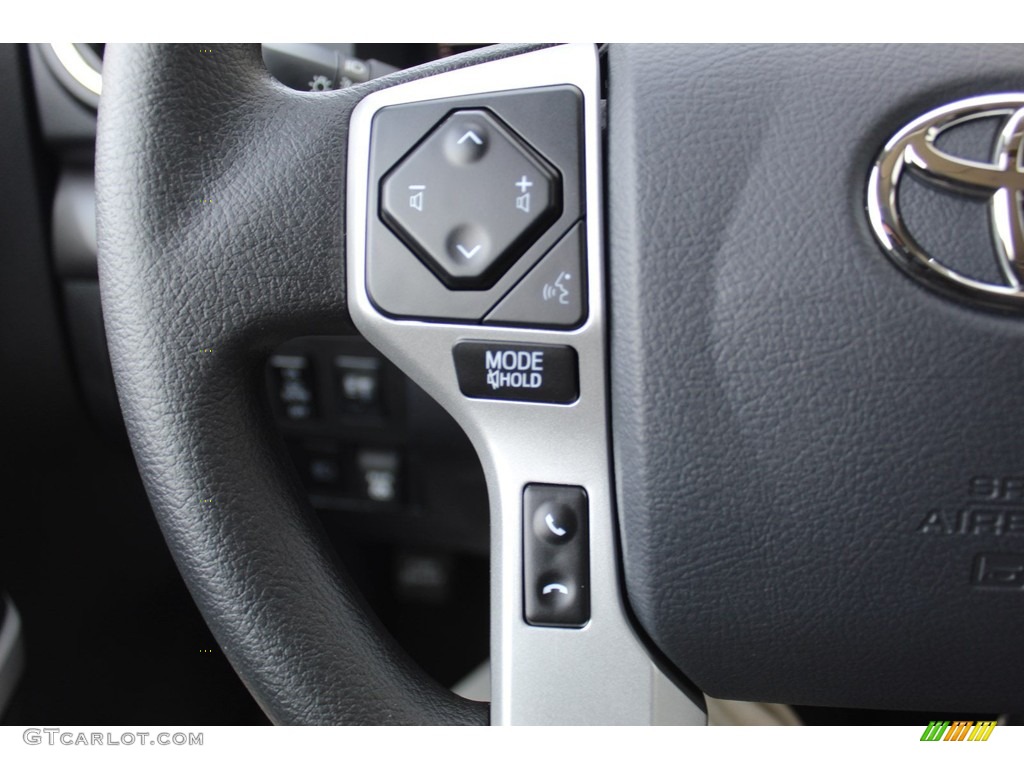 2020 Toyota Tundra TSS Off Road CrewMax Graphite Steering Wheel Photo #136048621