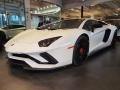 2018 Bianco Isis Lamborghini Aventador S  photo #3