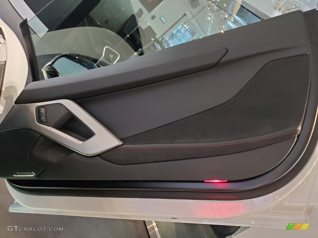 2018 Lamborghini Aventador S Nero Ade Door Panel Photo #136049743