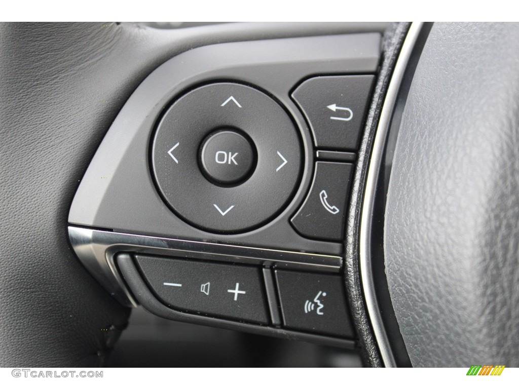 2020 Toyota Camry XSE Black Steering Wheel Photo #136050043