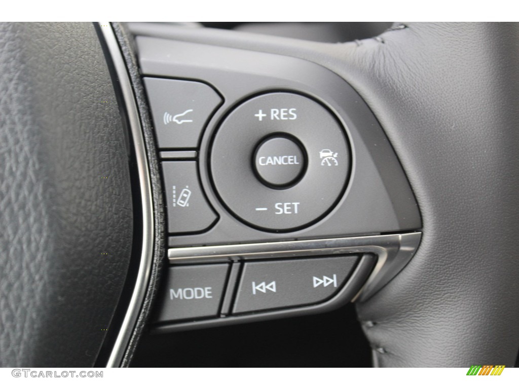 2020 Toyota Camry XSE Black Steering Wheel Photo #136050058