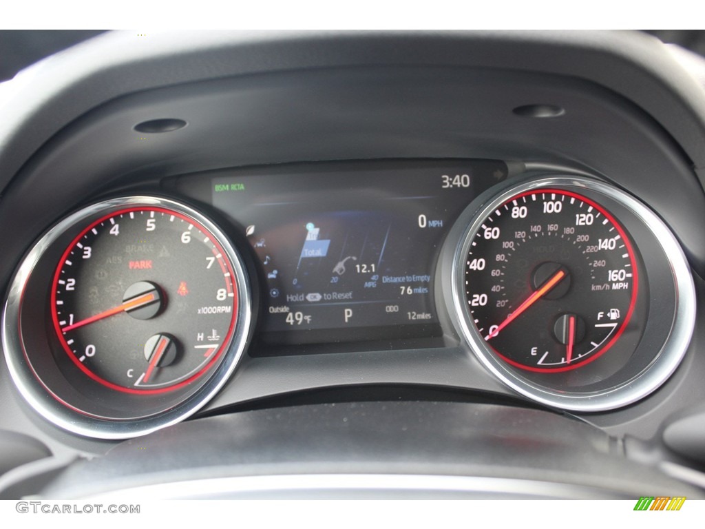 2020 Toyota Camry XSE Gauges Photo #136050076