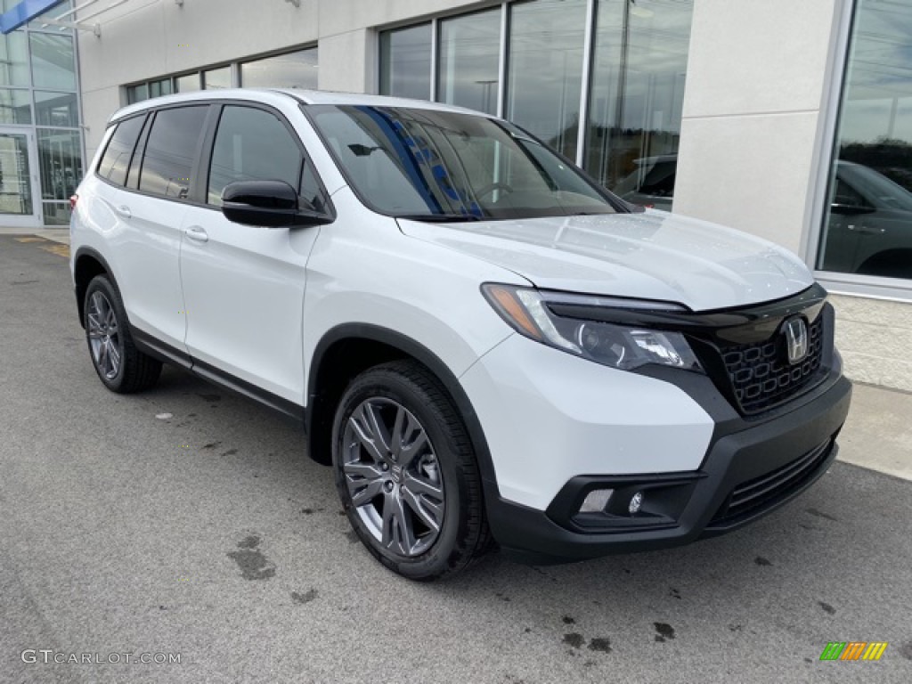 2019 Passport EX-L AWD - White Diamond Pearl / Black photo #2