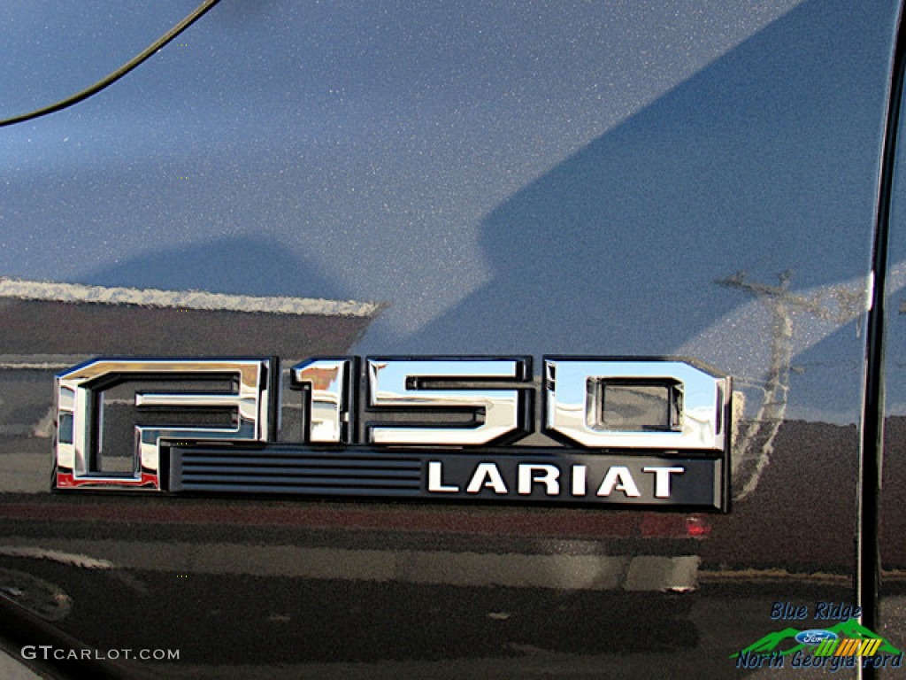 2019 F150 Lariat SuperCrew 4x4 - Magnetic / Black photo #39