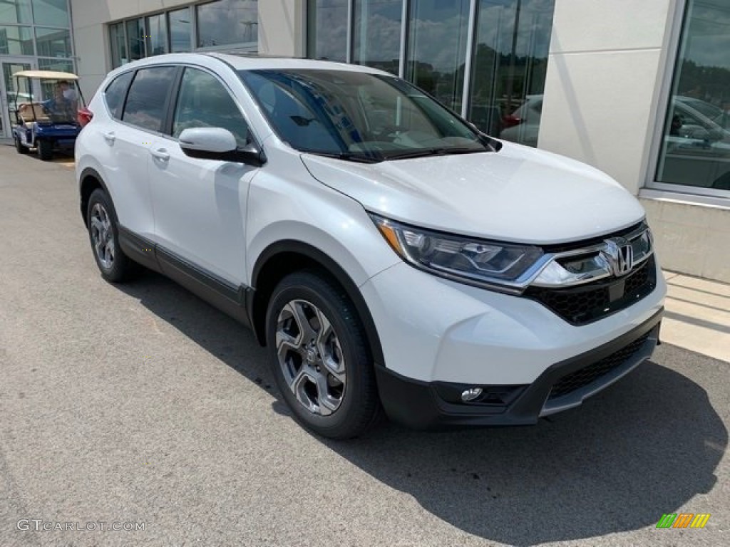 2019 CR-V EX AWD - Platinum White Pearl / Ivory photo #2