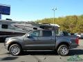 2019 Magnetic Metallic Ford Ranger Lariat SuperCrew 4x4  photo #2
