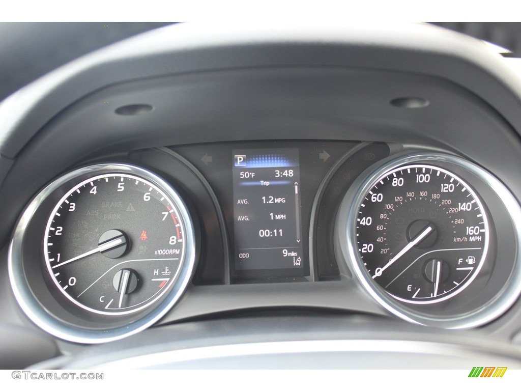 2020 Toyota Camry SE Nightshade Edition Gauges Photo #136050988