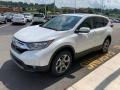 2019 Platinum White Pearl Honda CR-V EX AWD  photo #4