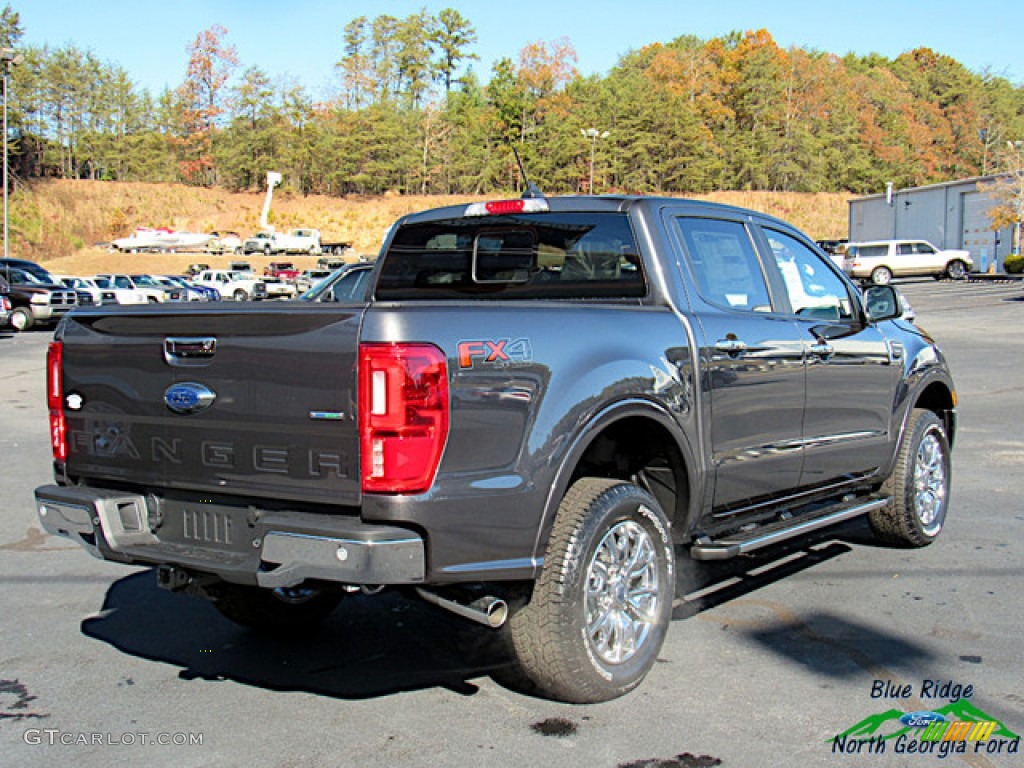 2019 Ranger Lariat SuperCrew 4x4 - Magnetic Metallic / Medium Stone photo #5