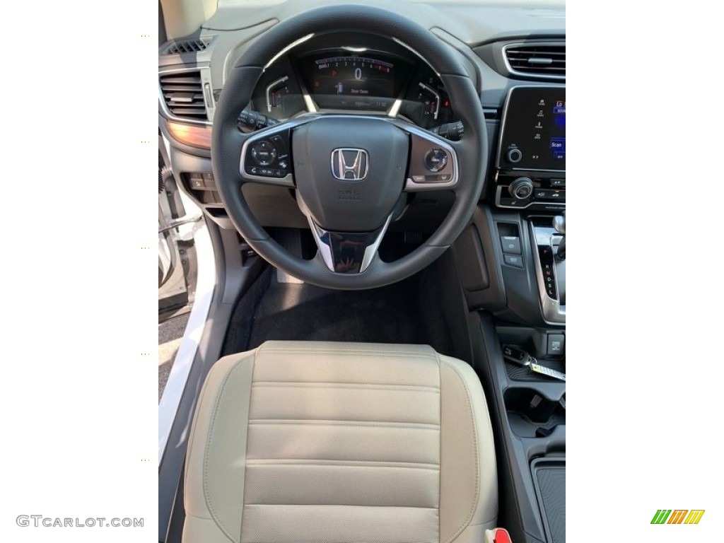 2019 CR-V EX AWD - Platinum White Pearl / Ivory photo #13