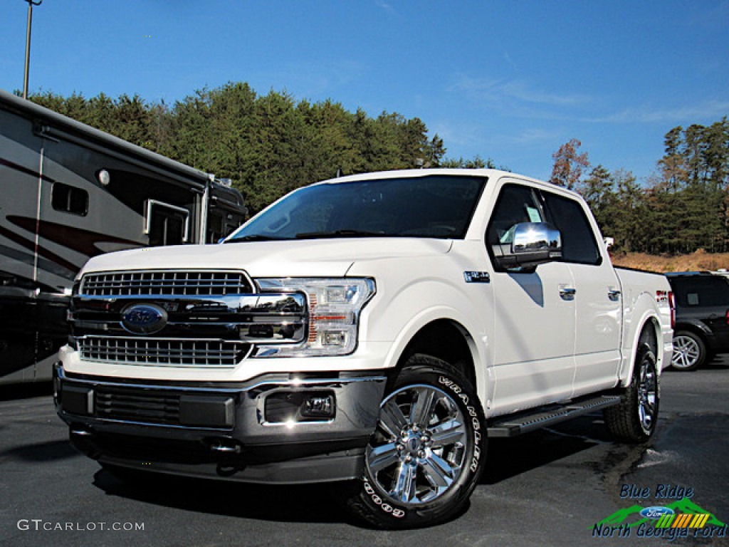 White Platinum Ford F150