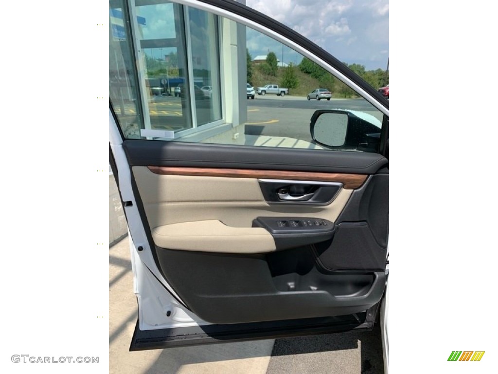 2019 Honda CR-V EX AWD Ivory Door Panel Photo #136051552
