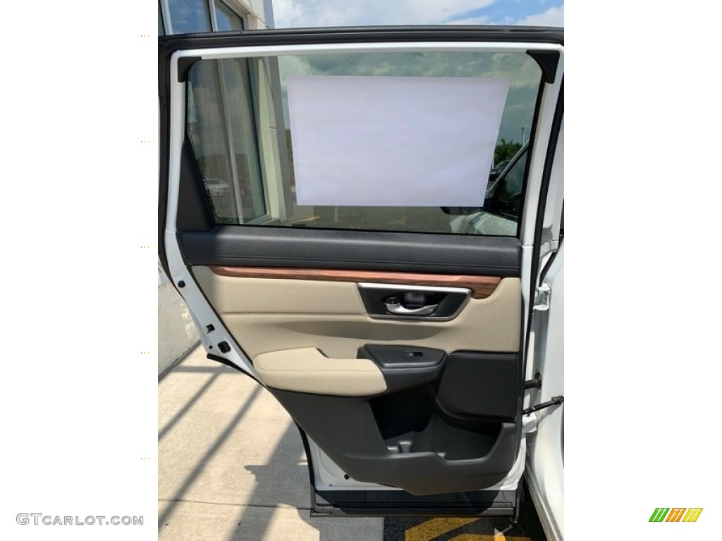 2019 Honda CR-V EX AWD Ivory Door Panel Photo #136051621