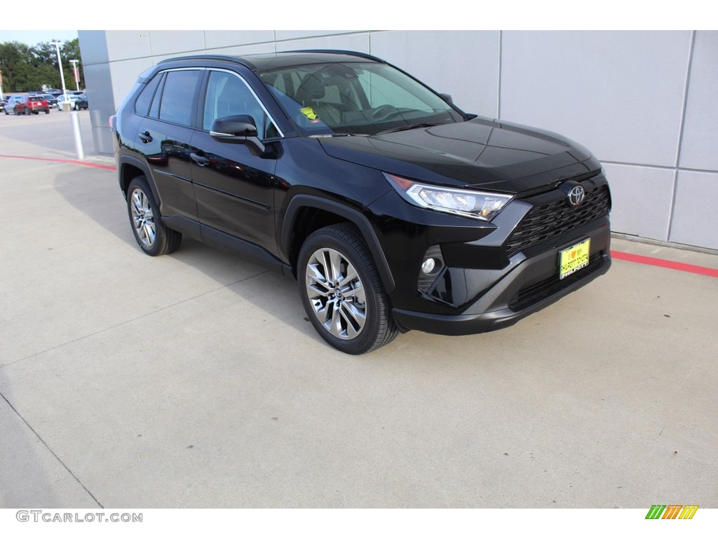 Midnight Black Metallic 2020 Toyota RAV4 XLE Premium Exterior Photo #136051633