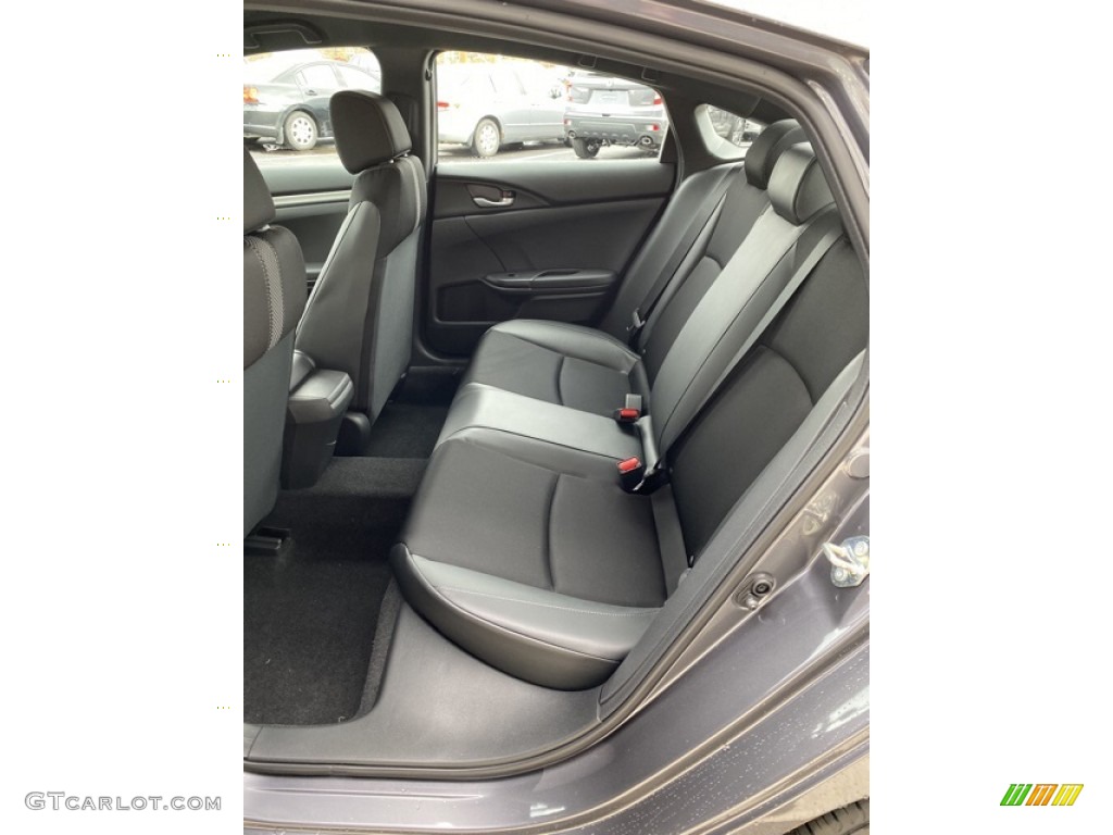 Black Interior 2020 Honda Civic Sport Sedan Photo #136053601