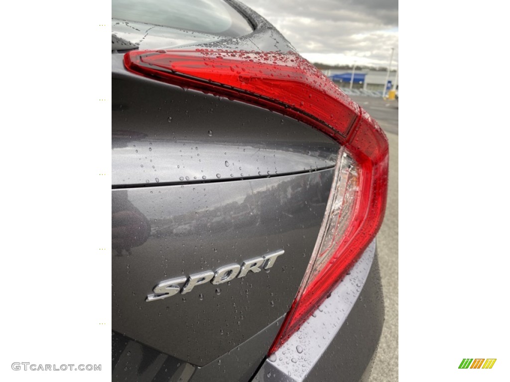 2020 Honda Civic Sport Sedan Marks and Logos Photo #136053628