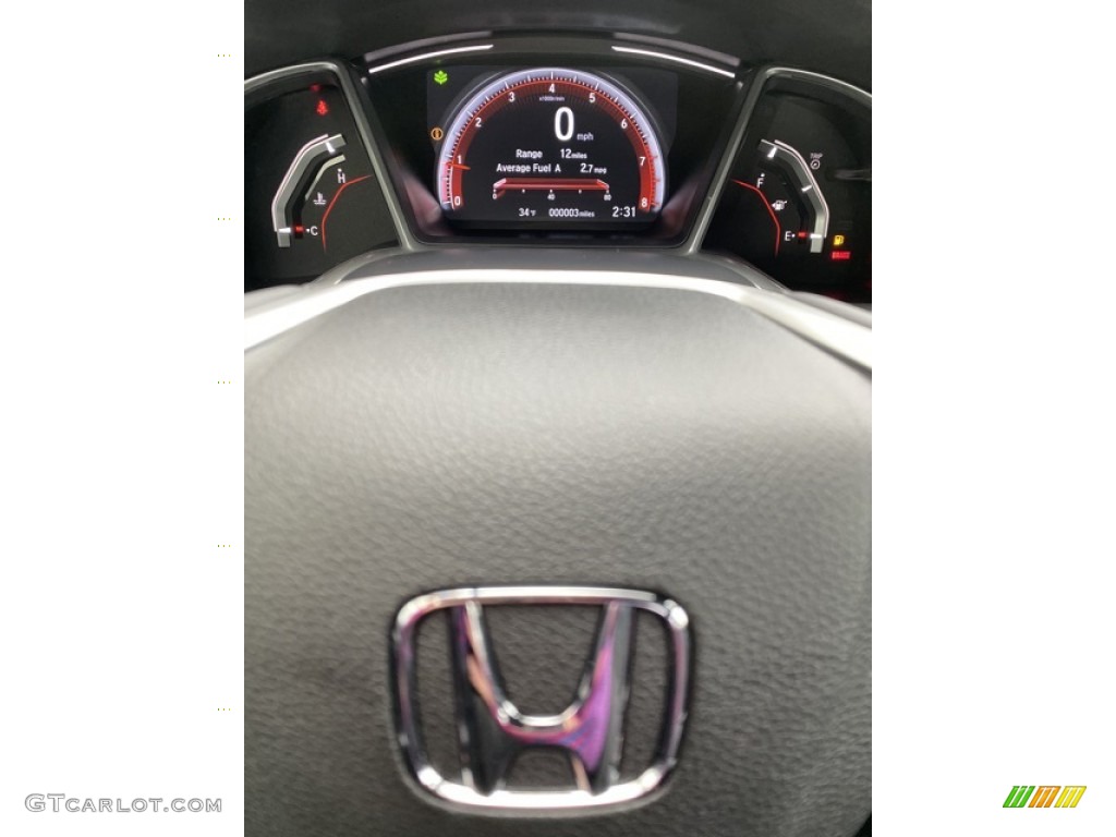 2020 Honda Civic Sport Sedan Gauges Photo #136053685