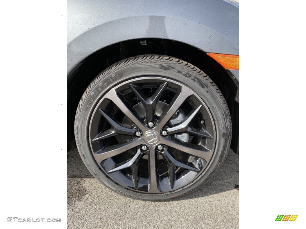 2020 Civic Sport Hatchback - Polished Metal Metallic / Black photo #29