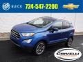 2019 Lightning Blue Metallic Ford EcoSport Titanium 4WD  photo #1